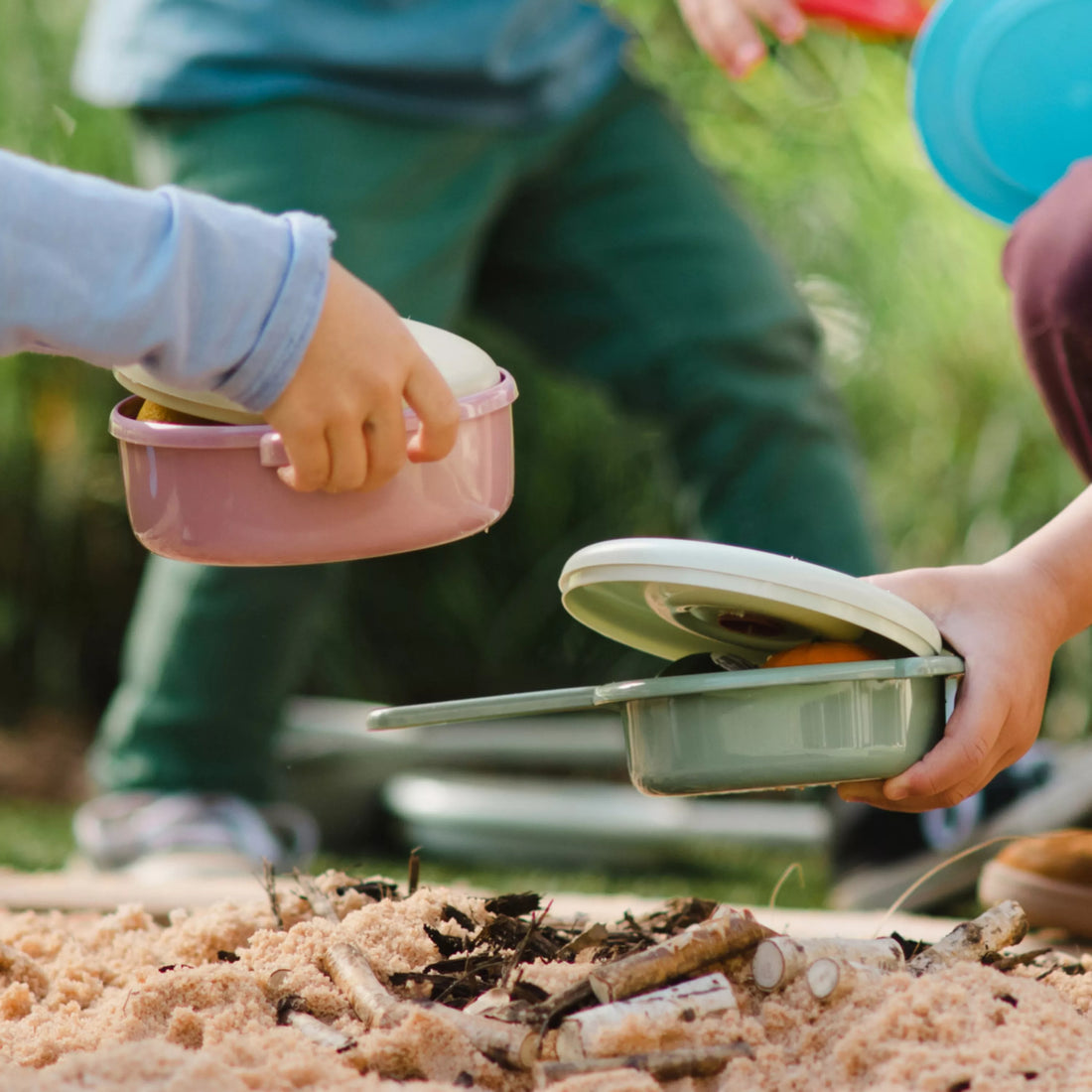 Playing outside
