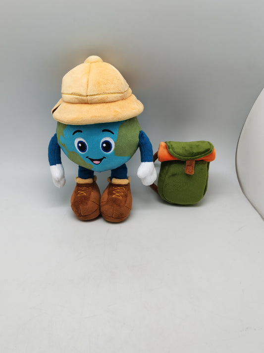 Gobi the Globe Plushie – Eco-Friendly Adventure Buddy