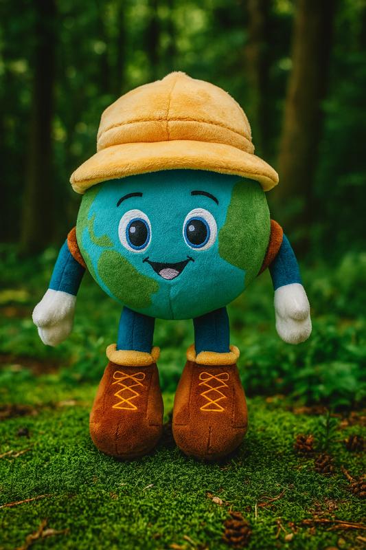 Gobi the Globe Plushie – Eco-Friendly Adventure Buddy