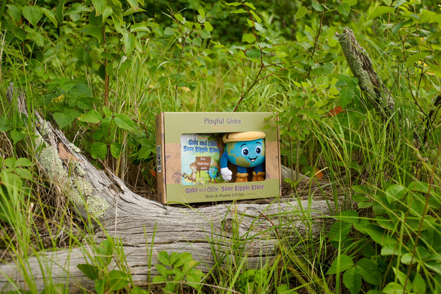 Gobi and Ollie Save Ripple River Book & Plush Toy Set | Eco-Friendly Children’s Gift